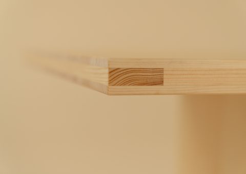 Wooden detail.