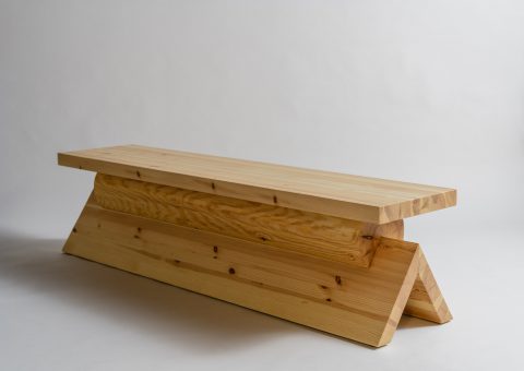 Vaarnii pine bench