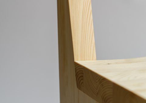 Dining chair wooden detail